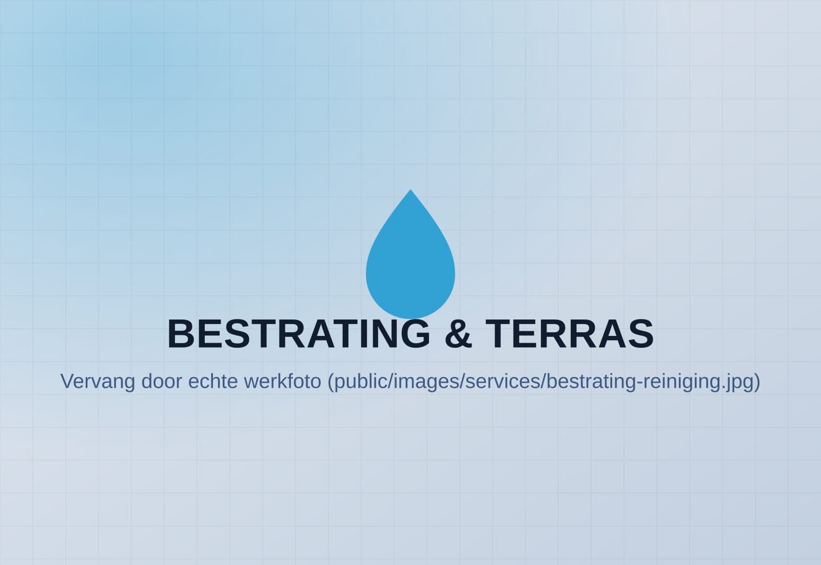 Reiniging van bestrating en terras door All in One Cleaning